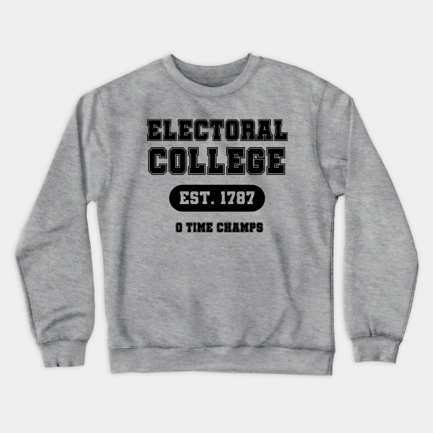 goodness college logo crew neck sweat